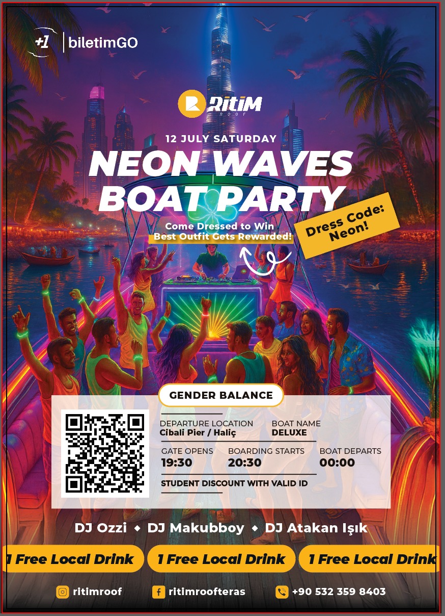NEON WAVES BOAT PARTY