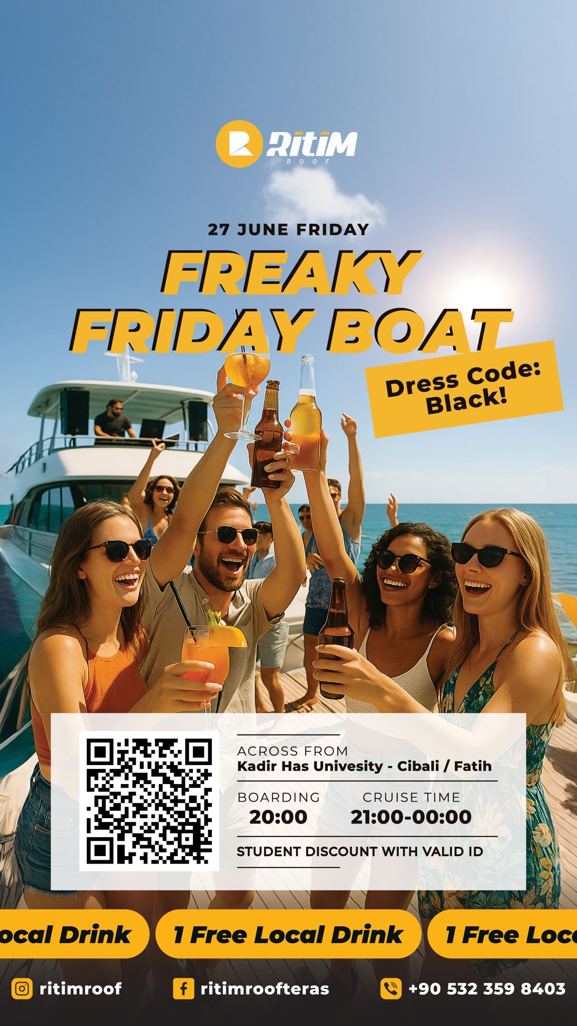 FREAKY FRIDAY BOAT
